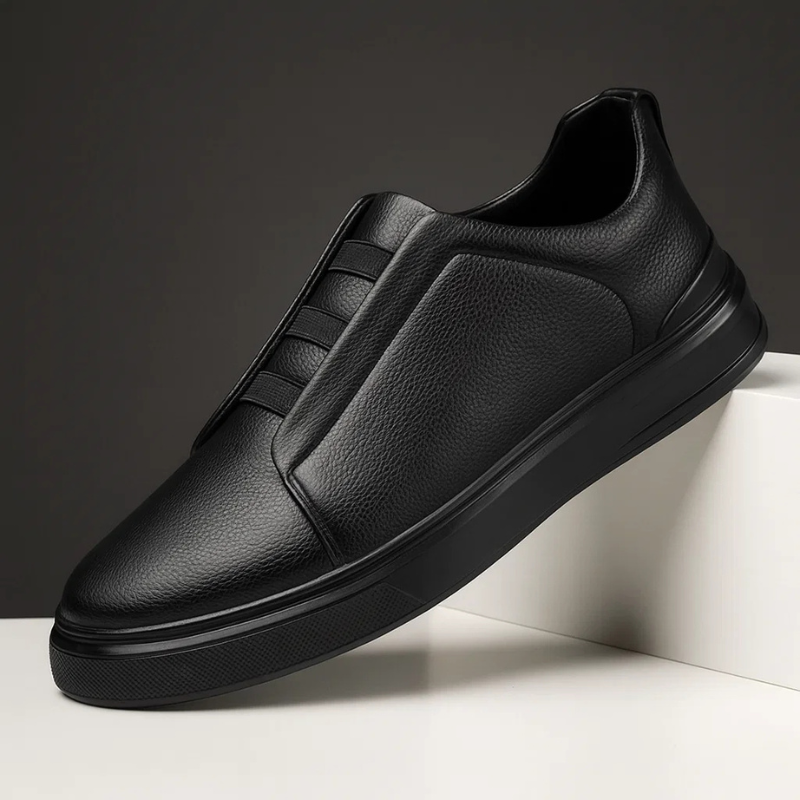 Chelsea-Sneaker aus echtem Leder