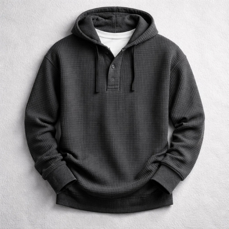 Carter Waffel-Kapuzenpullover