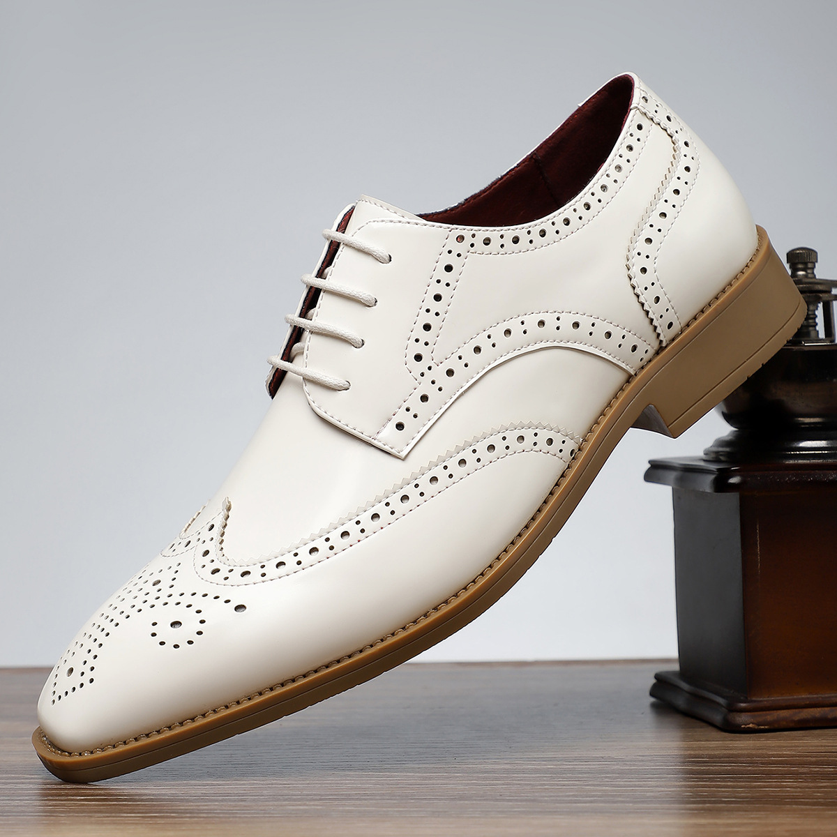 Cambridge Leder Brogue Business-Schuhe