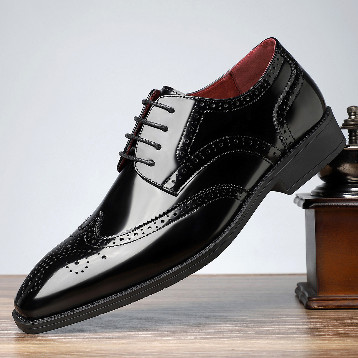 Cambridge Leder Brogue Business-Schuhe