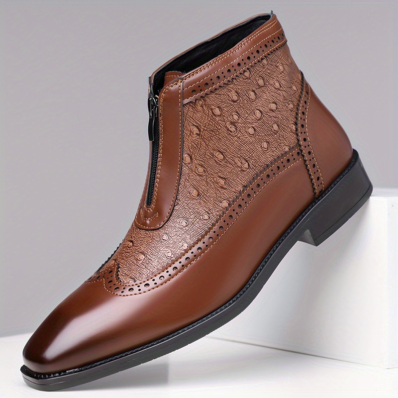 Belmont Stiefel aus Straußenleder