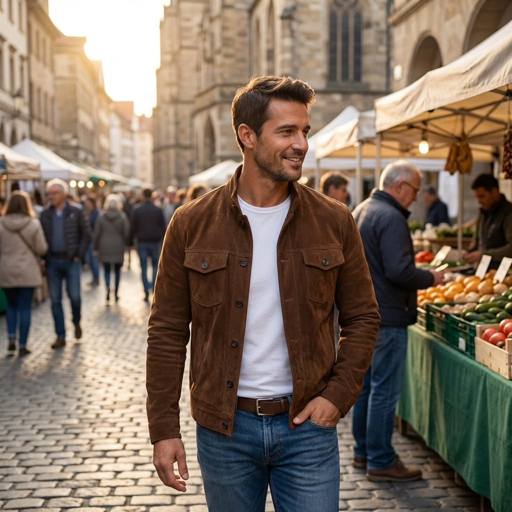 Wildlederjacke Jenson
