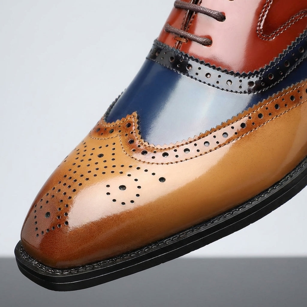 Cambridge Leder Brogue Business-Schuhe