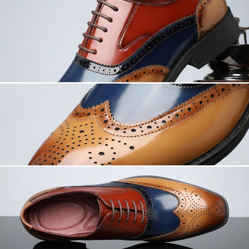 Cambridge Leder Brogue Business-Schuhe