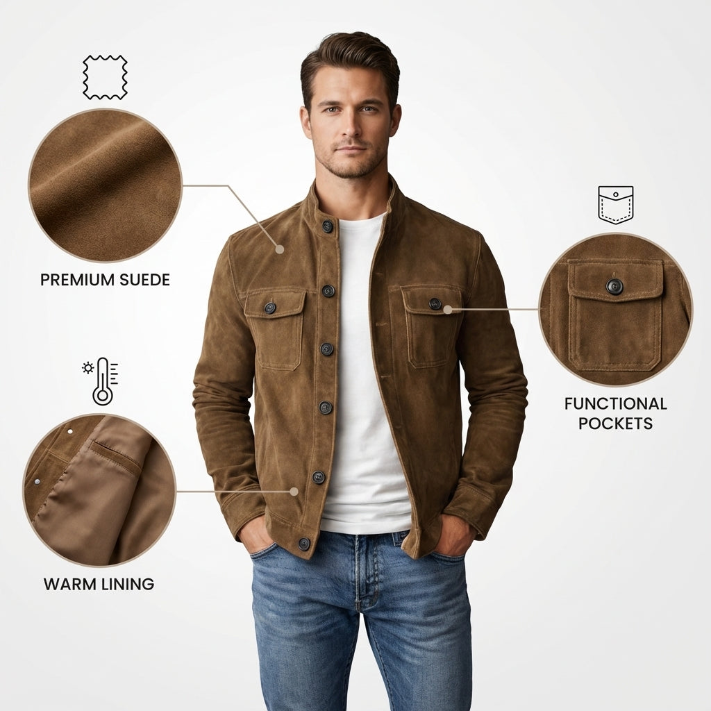 Wildlederjacke Jenson