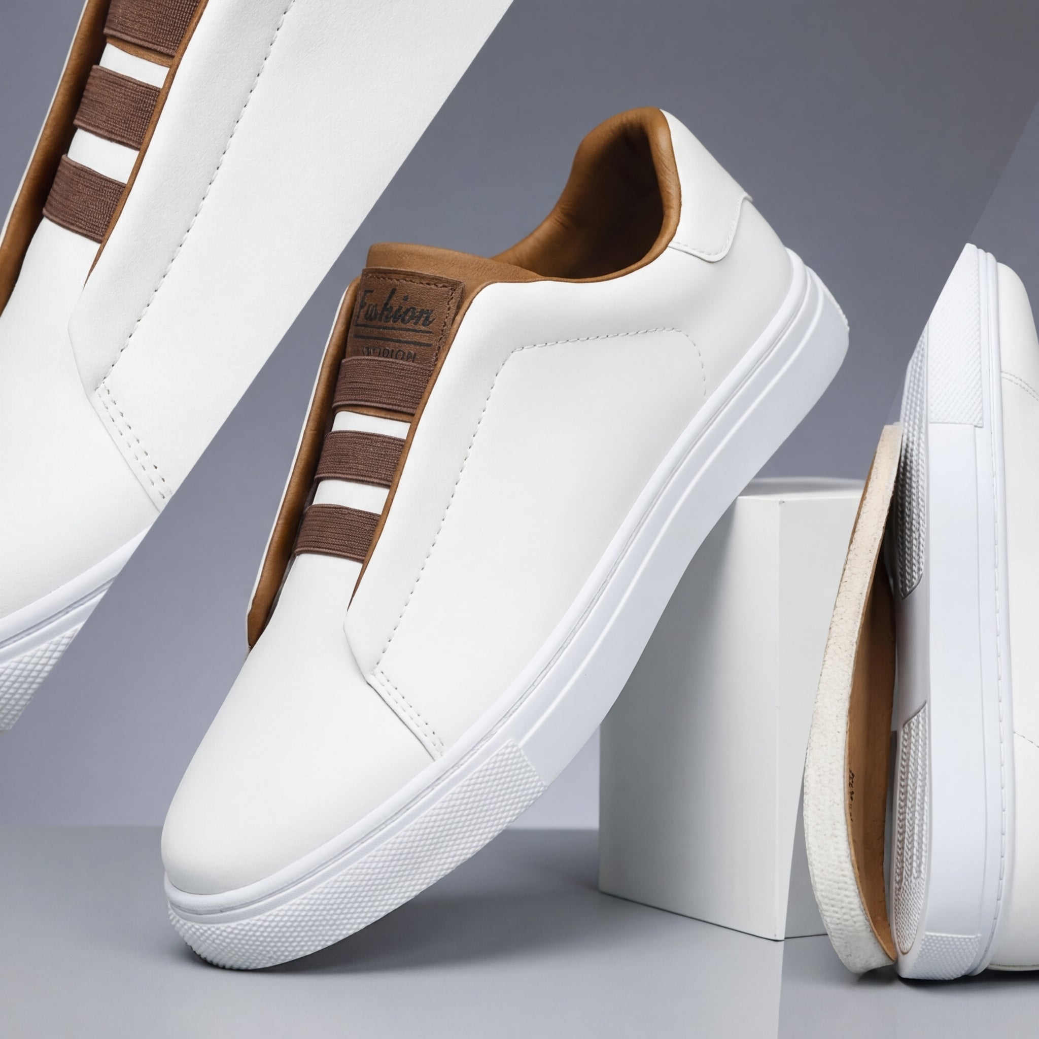 Chelsea-Sneakers aus Leder
